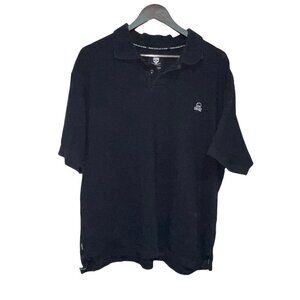 Marc Ecko Cut & Sew Black Polo Shirt Size XL Men's